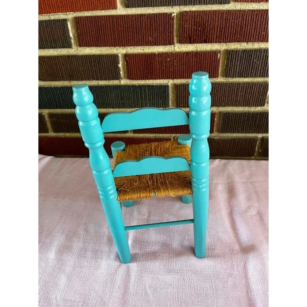 vintage doll chair